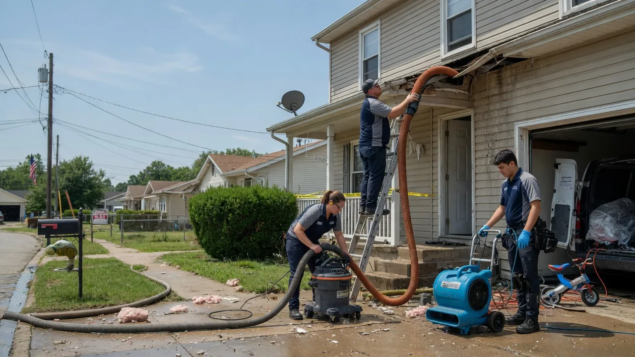 Water Damage Restoration in Amherst, SD near me